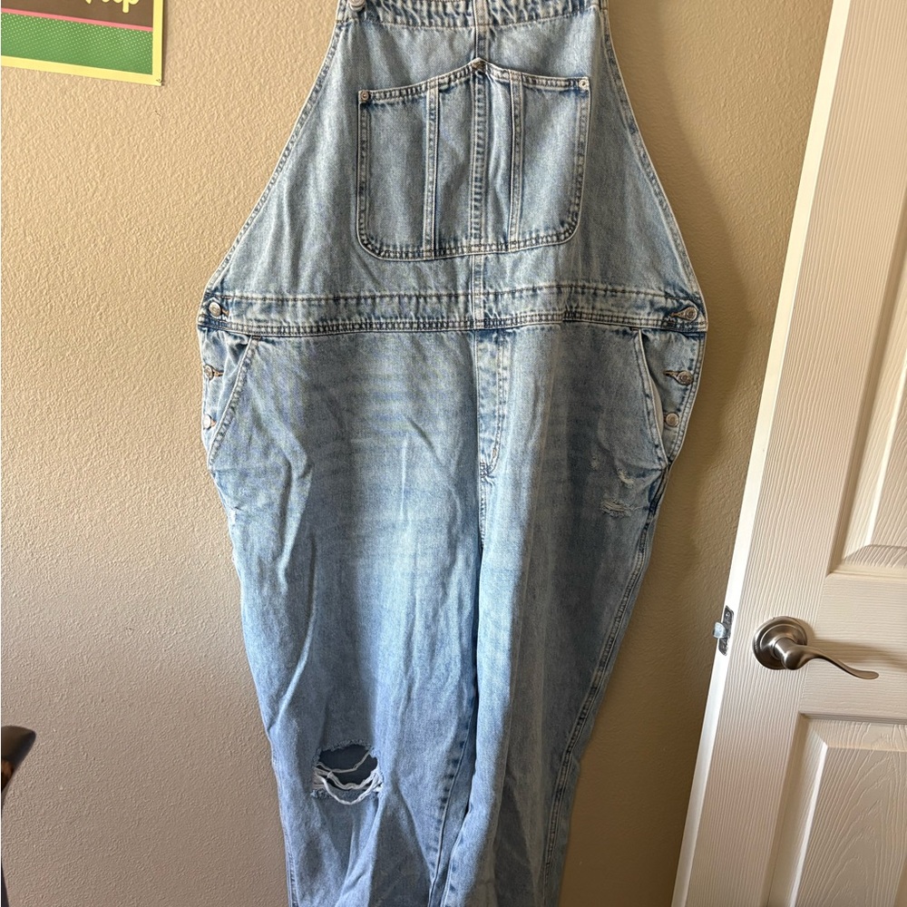 Old Navy Blue Denim Overalls